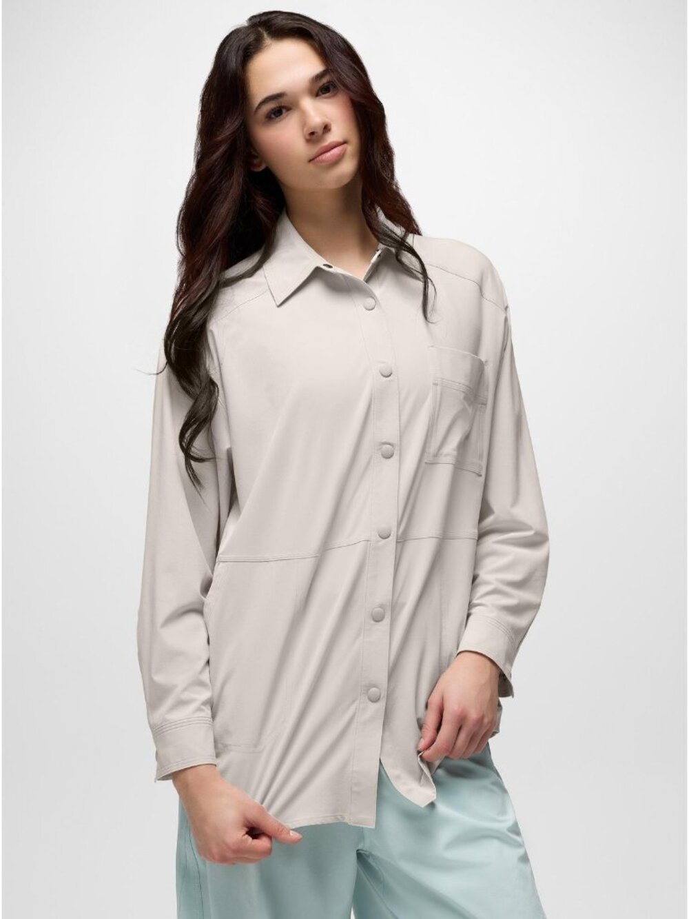 Prana Railay Long Sleeve Button Down Shirt - Women's